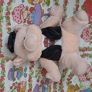 Vintage Harley Davidson Hog Pig Plush